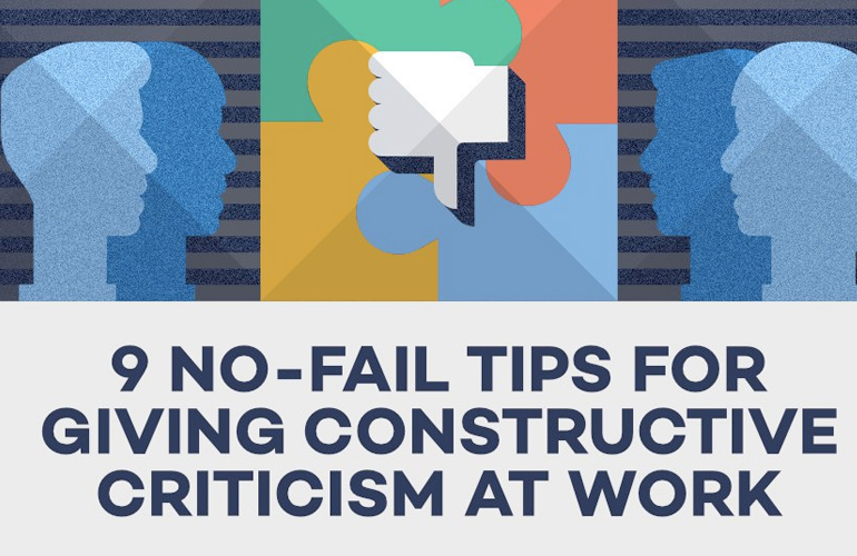 9 tips for constructive criticism at work